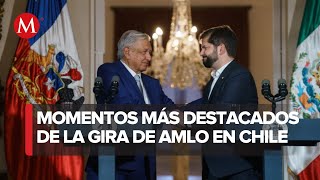 AMLO restituye la condecoración del Águila Azteca a Salvador Allende en Chile [upl. by Ecirtam791]