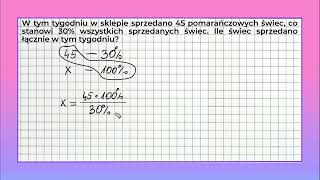 Proporcje w zadaniach tekstowych klasa 6 i 7 zadanie 4 [upl. by Ellehcrad]