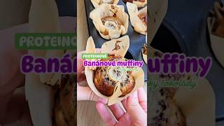 Nejlepší proteinové banánové muffiny 🥰 [upl. by Parshall995]