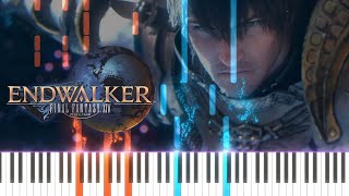 Footfalls  FFXIV ENDWALKER Full Trailer Music Piano Cover [upl. by Nemracledairam]