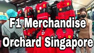 F1 Merchandise at Orchard Singapore [upl. by Nahtanoj342]