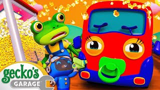 Brave Baby Truck  Geckos Garage  Buster and Friends  Kids Cartoons [upl. by Eylhsa]