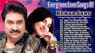 Evergreen Love Songs Of Kumar Sanu amp Alka Yagnik hit Best of kumar sanuGolden Hit90s hit playlist [upl. by Annirtak]