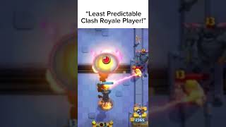 “Least Predictable CR Player” clashroyale clashroyaleshorts clashroyalememes shorts supercell [upl. by Lennahs]