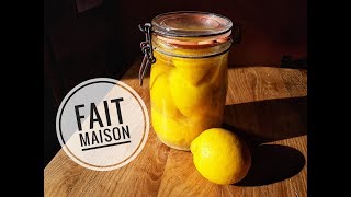 CITRONS 🍋 CONFITS FAIT MAISON [upl. by Llerrut]