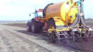 CaseIH CVX 1195 met Veenhuis HS Agri BV Trekkerweb [upl. by Adnoval862]