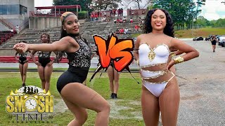 WSSU Scarlet Lace vs BSU Dancing Divas Dancers View 5th Quarter Battle 2024 [upl. by Gunilla]