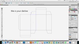 How to Make Dieline or Keyline on Adobe Illustrator  Very Easy [upl. by Ocnarf]