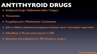 Graves Disease Part 3 Antithyroid Drugsmov [upl. by Chappie]