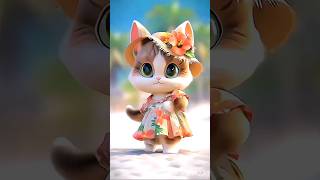 Cat dance 🤣🐱 catlovers cat catdance aicat copilot catlover cutecats aiart short ai [upl. by Lihka]