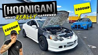 what REALLY happened at HOONIGAN UK HONDA DC5 v BMW M3 [upl. by Darrelle]