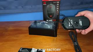 Unboxing Mouse Gamer Fantech X17 Blake RGB [upl. by Rivalee34]