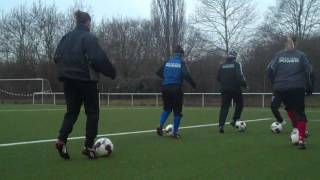 Das erste Training nach Arsenal beim FCR 01 Duisburg [upl. by Artenahs585]