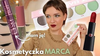 BORDOWA mascara i CUDNA ZIELONA PALETKA  Kosmetyczka Marca [upl. by Walcott]