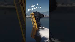 Driving Mud Bus Across Lake [upl. by Nus]