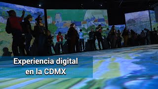 Van Gogh el arte como experiencia digital en la CDMX [upl. by Clift]