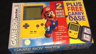 Gameboy Pocket Unboxing [upl. by Thgiwd]