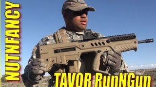 Bad Army Dude PFI Nutnfancy Shoot the Tavor [upl. by Nauqes]