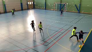 Match Futsal NFA U9A vs Lieusaint 1ère partie 13 02 22 [upl. by Maryjane]