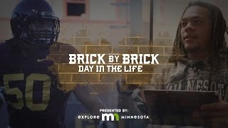 quotDay in the Lifequot Brick by Brick Gopher Football 2015 Episode 7 [upl. by Notgnimer]