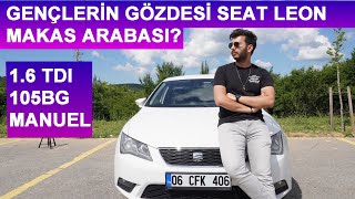 2013 SEAT LEON 16 TDI CR STYLE TEST SÜRÜŞÜ VE ANLATIM [upl. by Kraus]