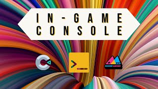 InGame Console plugin for Construct 3 [upl. by Laikeze589]