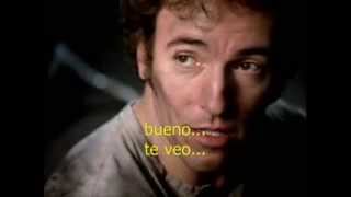 Bruce Springsteen Im on fire subtitulada en español completa [upl. by Htims]