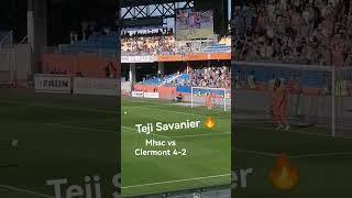 Penalty Savanier Montpellier vs Clermont [upl. by Miuqaoj]