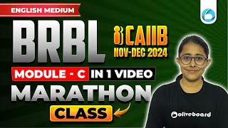 CAIIB BRBL Marathon Module C  CAIIB Nov  Dec 2024  Banking Regulations and Business Laws [upl. by Myke]