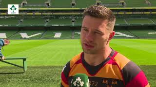 Irish Rugby TV Foster Horan  Ulster Bank League Final Preview [upl. by Adnoyek]