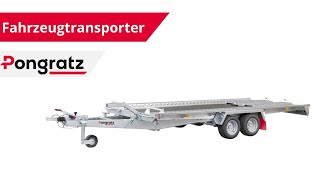 Pongratz Trailer Group  Fahrzeugtransporter LAT [upl. by Hnilym]