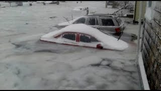 Bombogenesis USA Icy Sea Flooding and Blizzards Rage  Mini Ice Age 20152035 502 [upl. by Calondra]