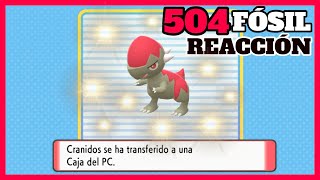 Cranidos Shiny  Only 504 fossils en Pokémon Brilliant Diamond FULL ODDS REACCIÓN  Gran Autor [upl. by Yelrah73]