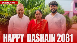 Dashain vlog 2081  Changa Vlog [upl. by Nylirej]