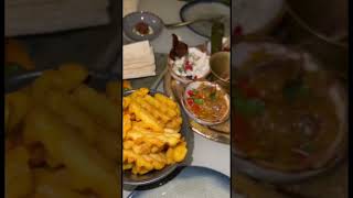 Huqqa Dubai Mall  adana kebab  curly fries set mezze [upl. by Irik847]