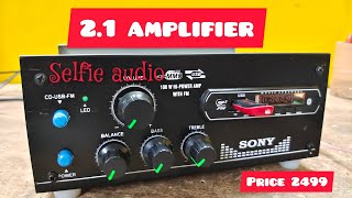 21 amplifier TDA 7265 IC  price 2500  selfie audio [upl. by Sophie]