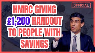 HMRC giving £1200 handout to people with savings [upl. by Kirsch87]