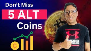 5 ALT COINS FOR THIS DIP  BITCOIN Analysis  SmartViewAi Updates [upl. by Aneras]