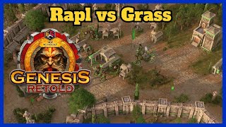 TheRapl vs Grass GENESIS AoM Retold Losers QF 15000 [upl. by Jolyn]