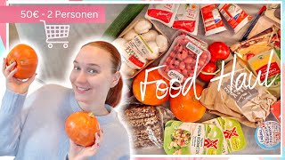 50€ Wocheneinkauf FOOD HAUL 🥕 für 2 Personen und Essensplan Oktober 2024  DaisyAndYou [upl. by Pelpel]