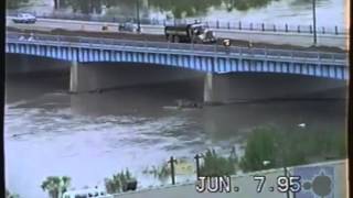 June 7 1995  Flood Through Lethbridge Alberta [upl. by Olnay194]