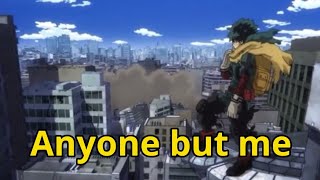 MHA vigilante deku AMV anyone but me citizen soldier [upl. by Ahseat550]