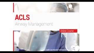 ACLS  Airway Management [upl. by Esylle]