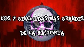 Top Los 7 genocidas más grandes de la historia [upl. by Casper]