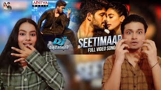 Seeti Maar Video Song  Reaction DJ Duvvada Jagannadham  Allu Arjun  Pooja Hegde [upl. by Yevreh]