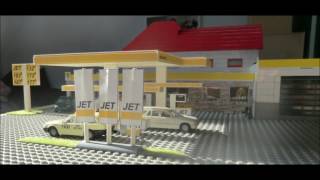 Opel Autohaus Wesseloh mit JET Tankstelle Modell 1106 [upl. by Hgielrak]