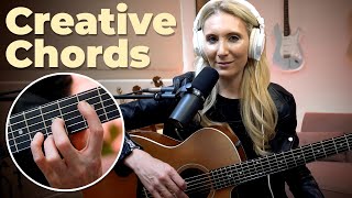 How to Play Creative Guitar Chords and New Voicings with Caitlin Caggiano [upl. by Dachia75]