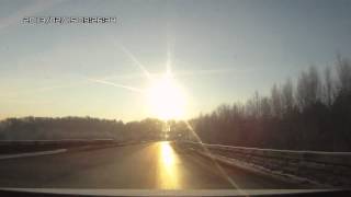 Meteor nad Rosją Czelabińsk 15022013 HD [upl. by Garibull]