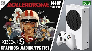 Rollerdrome  Xbox Series S Gameplay  FPS Test [upl. by Warring167]