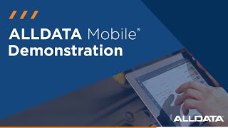 ALLDATA Mobile Demonstration [upl. by Karsten305]